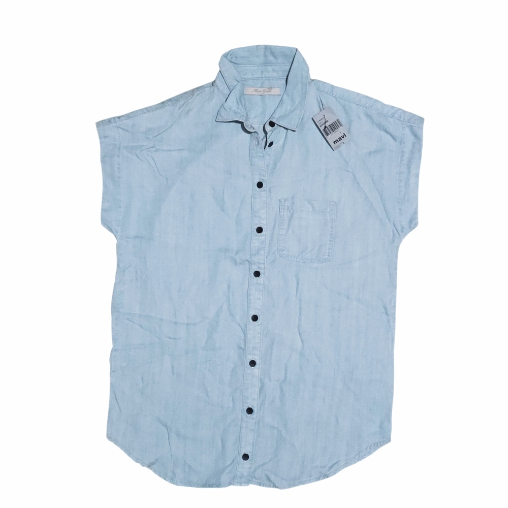 MAVI Gold Sleeveless Shirt Small